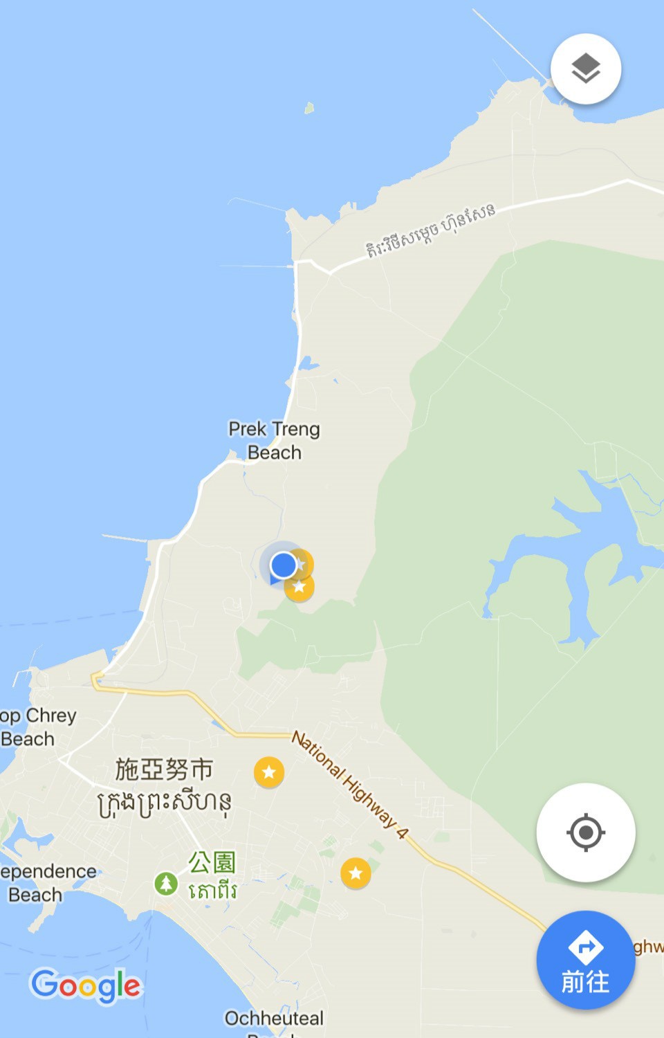 西哈努克港位置